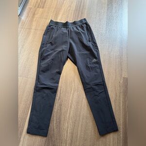 Adidas Black Sweatpants Relaxed Fit Joggers